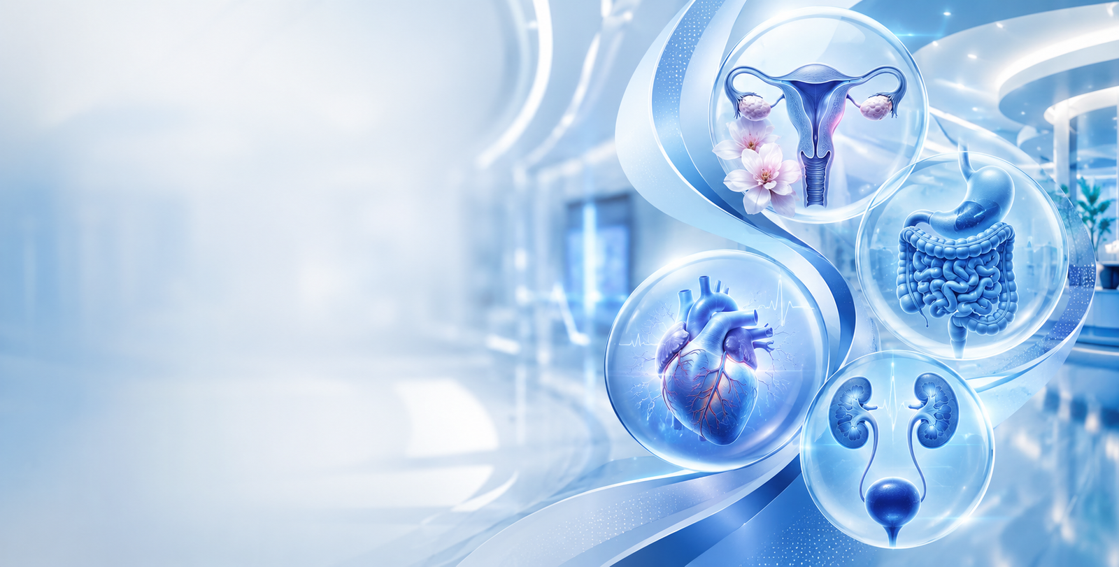 Modern hospital facilities and dedicated professionals